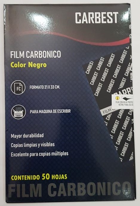CARBONICO FILM CARBEST NEGRO x 50h