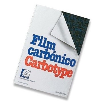 CARBONICO CARBOTYPE  FILM x 50 hojas - AZUL