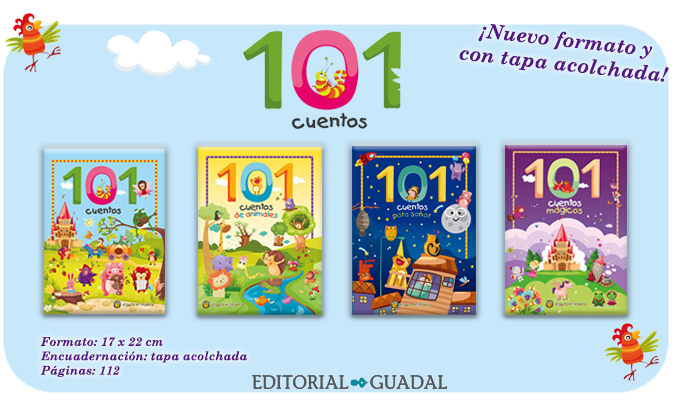LIBRO CUEN.101 CUENTOS - ED.GUADAL