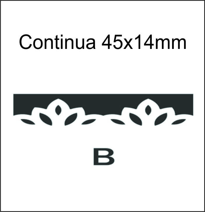 SACAB.CONTINUA-45x14mm.KM-8721 - B