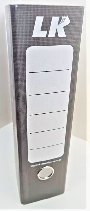 BIBLIORATO LK CARTON GRIS A4