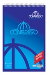 BLOCK CONGRESO ESPIRAL.80 H. OFICIO LISO