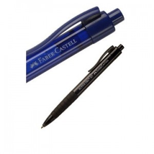 BOLIGRAFO FABER GRIP RETRACTIL AZUL