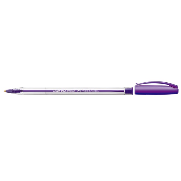 BOLIGRAFO FABER 032 TRILUX VIOLETA
