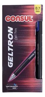 BOLIGRAFO CONSUL GELTRON AZUL 07mm