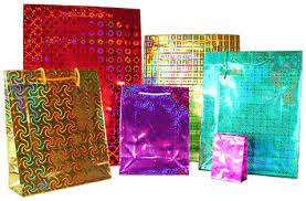 BOLSA HOLOGRAFICA 14x11x07 CHICA  x 1u