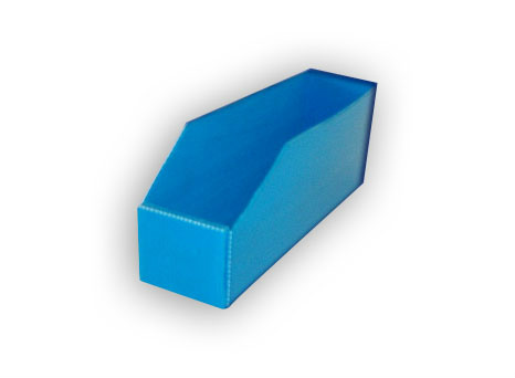 CAJA EXHIBIDOR PLASTICO N.1 30 X  5 X 11