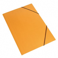CARPETA 3 SOL PRESSPAHN OFICIO ELASTICO AMARILLO