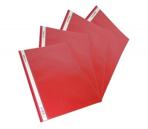 CARPETA BASE OPACA A4 ROJO