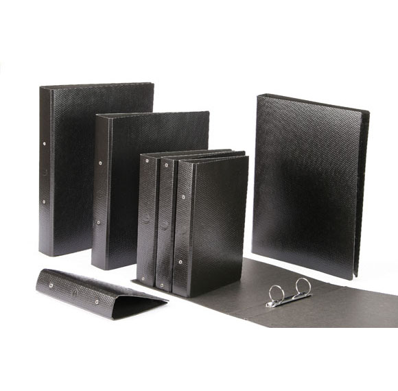 CARPETA FIBRA NEGRA C/ELASTICO 50 X 70