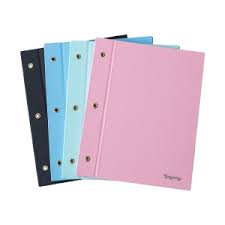 CARPETA N3 C.C. TELA FORRADA rROSA PASTEL