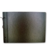 CARPETA N.6 FIBRA NEGRA C/C