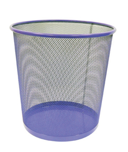 CESTO TALBOT METALICO VIOLETA