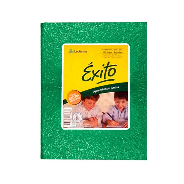 CUAD.EXITO.TD.N1.(16x21) x 50 VERDE #