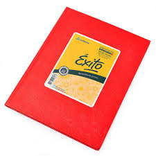 CUAD.EXITO.TD.N3 ( 19x24 ) x 48 ARANA ROJO ==