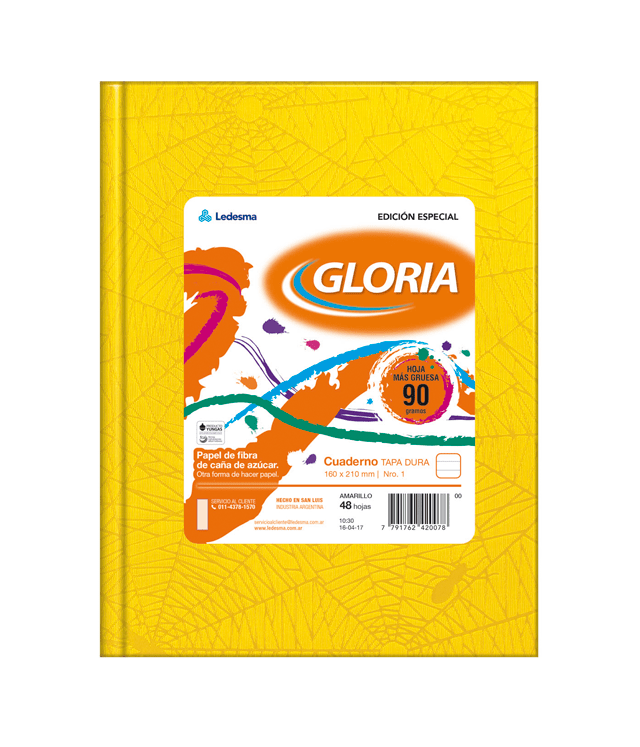 CUAD.EPICA-GLORIA.TD.16x21 ARANA x 48H. AMARILLO ==