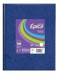 CUAD.EPICA-GLORIA.TD.19x24 ARANA x 48H.  AZUL ##