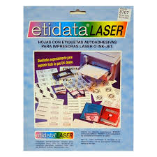 ETIQUETA ETIDATA  36.0 *  25.4  *1  4 B.