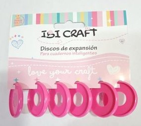 ANILLO DE EXPANSION 32mm.x6u.MED. CHICLE