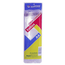 FOLIO PLAST.SUPER - A4 x 10u