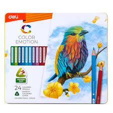 LAPIZ COLOR DELI EMOTION LATA x24 LARGO