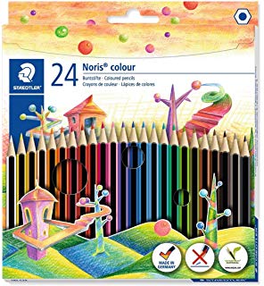 LAPIZ COLOR STAEDTLER 24 LARGO ( + sacapunta )