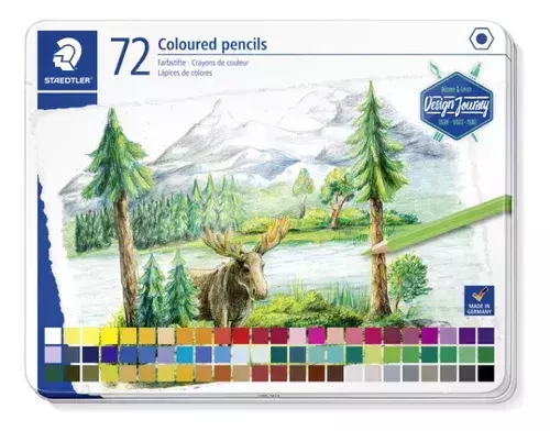LAPIZ COLOR STAEDTLER 72 LARGO LATA