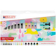 MARCADOR EDDING PASTEL POWER SET 15u