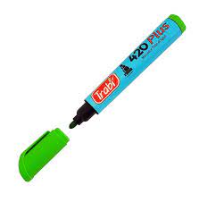 MARCADOR TRABI 420 PLUS VERDE CLARO