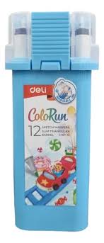 MARCADOR DELI AL AGUA D.PUNTA.BOX x 12