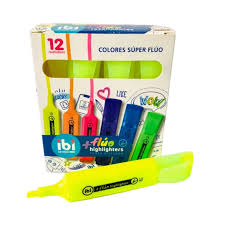 RESALTADOR IBI AMARILLO