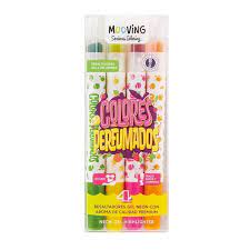 RESALTADOR MOOVING GEL x 4u PERFUMADOS