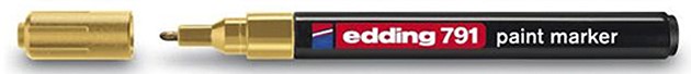 MARCADOR EDDING 791 ESMALTE ORO    FINO