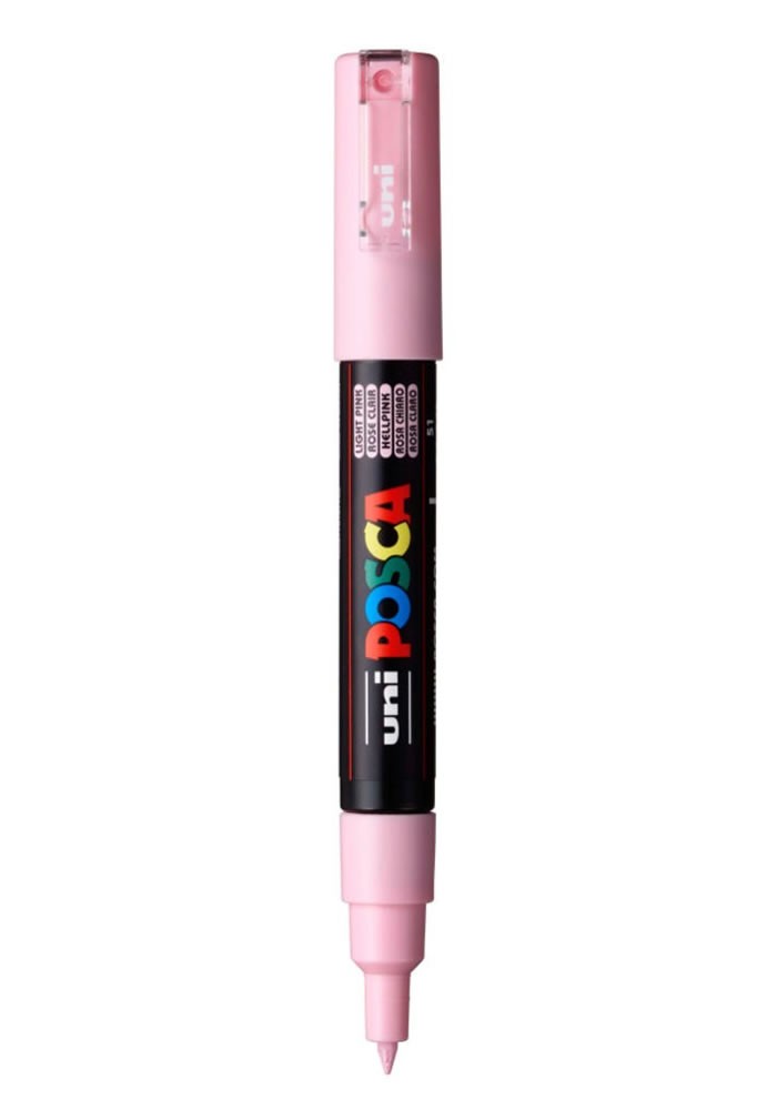 MARCADOR UNI-POSCA PC1M 0.7mm.ROSA CLARO