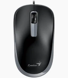 MOUSE GENIUS CABLE DX-125 S BLACK+GREY USA