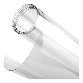 NYLON PVC CRISTAL  1.40 ancho  x 1metro 