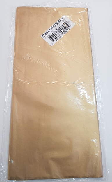 PAPEL BARRILETE 50x70 METALIZADO - ORO