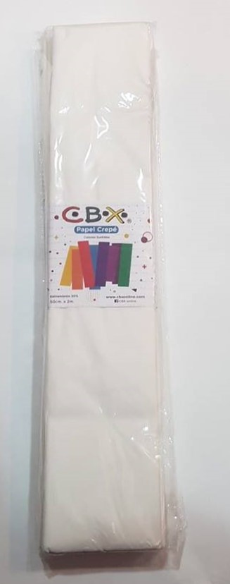 PAPEL CREPE CBX BLANCO