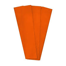 PAPEL CREPE PERLADO NARANJA
