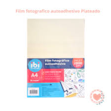 PAPEL IBI FOTOGR.A4.AUTOADH.PLATA x 20h.