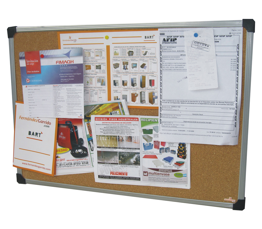 PIZARRA CORCHO BUSINESS  30x40