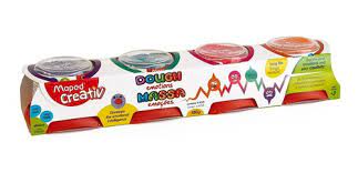 MASA MAPED POTE 120gr.x 4 FLUO