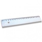 REGLA 15 CM. MAPED ECONO.CRISTAL