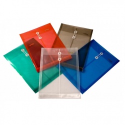 SOBRE PLASTICO CORREO C/CORDON CARTA/A4