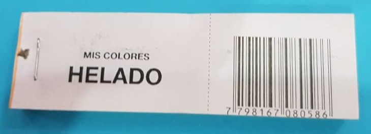 TALONARIOS HELADO x 100 u.
