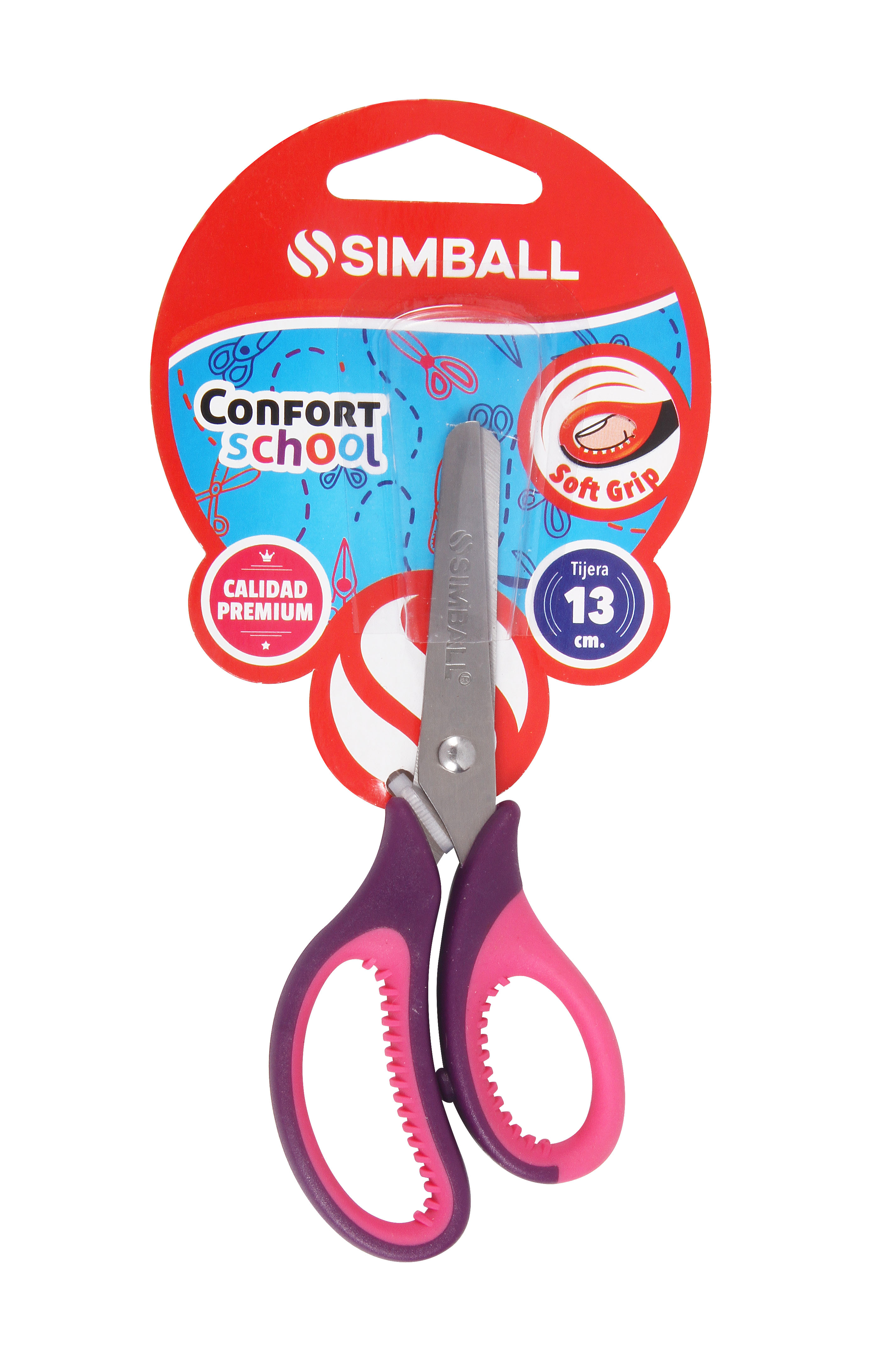 TIJERA SIMBALL CONFORT SCHOOL x 13Cm