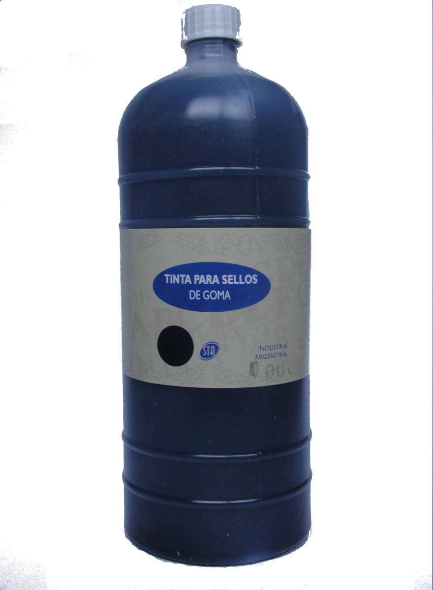 TINTA SELLO STA 1000  C.C. NEGRO