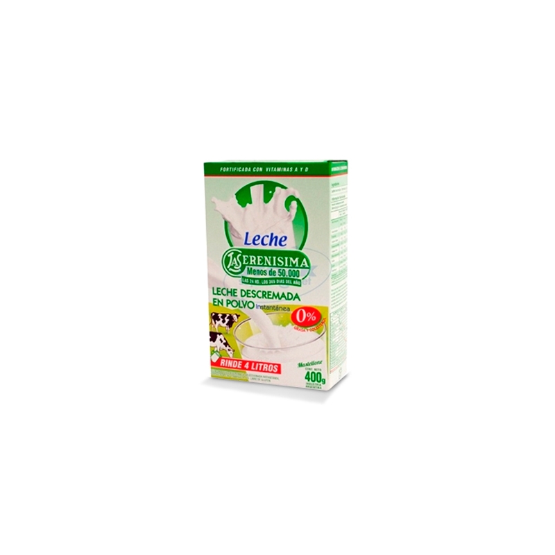 LECHE EN POLVO SER DESCREMADAx400gr.