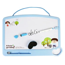 PIZARRA ESCOLAR DELI 40 X 30 + KIT