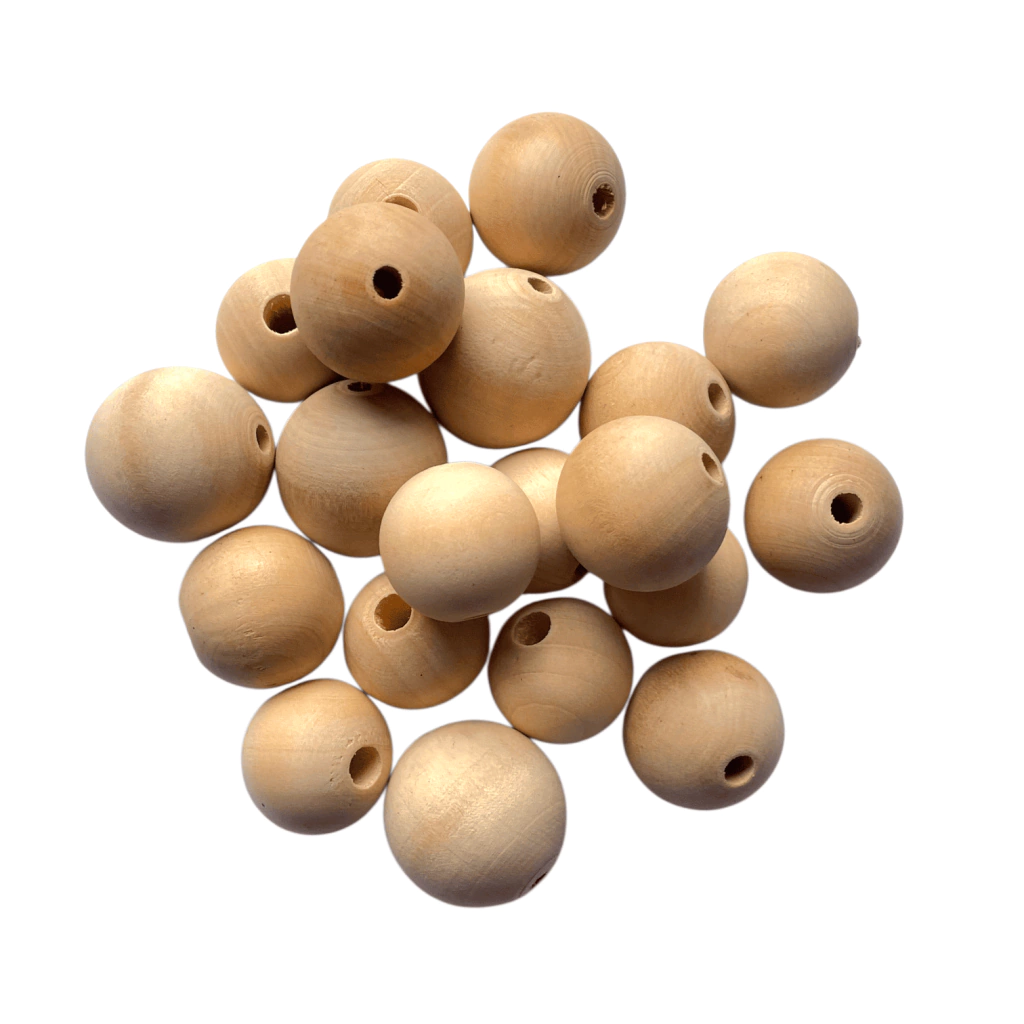 ESFERA MADERA 8 mm.x1u.